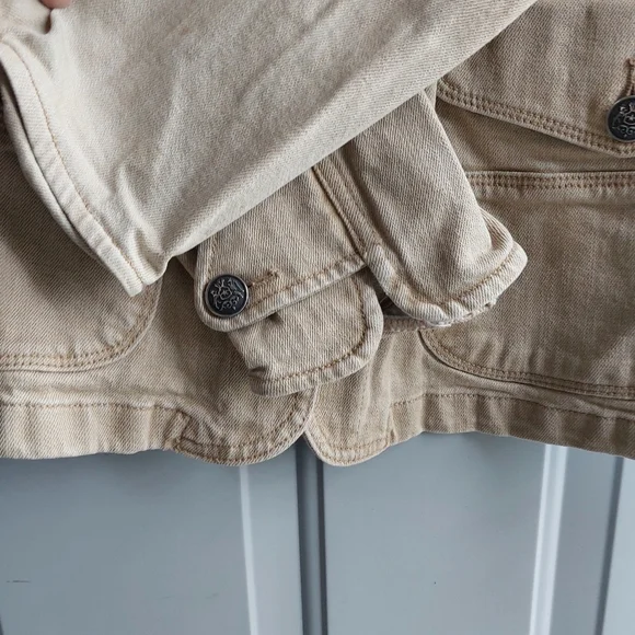 Ralph Lauren Khaki Jean Jacket - Picture 5 of 11